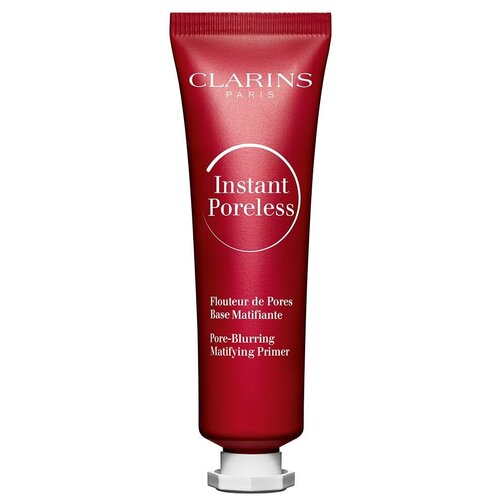 Clarins база под макияж матирующая маскирующая поры Instant Poreless, 20 мл, розовая catrice poreless blur база под макияж 30 мл