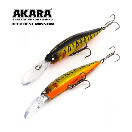 Воблер Akara Deep Best Minnow (Длина (мм) 100; Вес (гр.) 16 / A112) воблер akara jockey 100sp цвет a53 вес 14 гр воблер на щуку