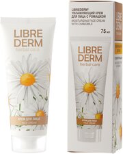 Librederm Moisturizing Face Cream With Chamomile Sap Увлажняющий крем для лица с ромашкой, 75 мл