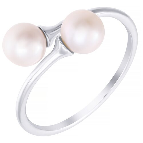 фото Element47 кольцо из серебра 925 пробы с культивированным жемчугом ps150675r-1_wp_wg, размер 18.25