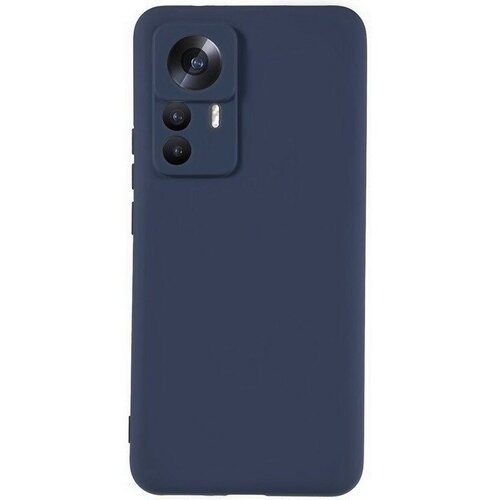 Накладка силиконовая Silicone Cover для Xiaomi 12T Pro синяя