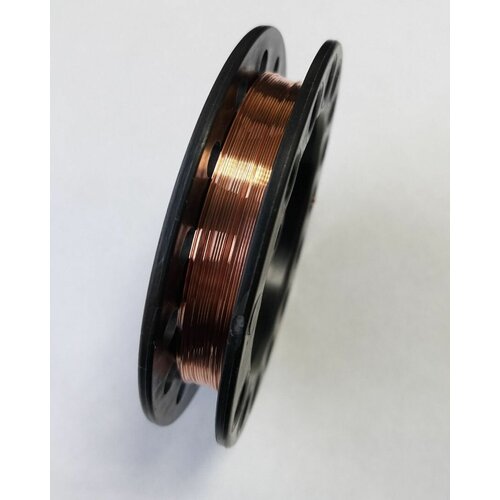 Проволока медная 05 мм в катушке 25 м Проводник крепёж как сварочная проволока для сварки медь содержащих сплавов в автоматических и полуавтоматических сварочных аппаратах 1139₽