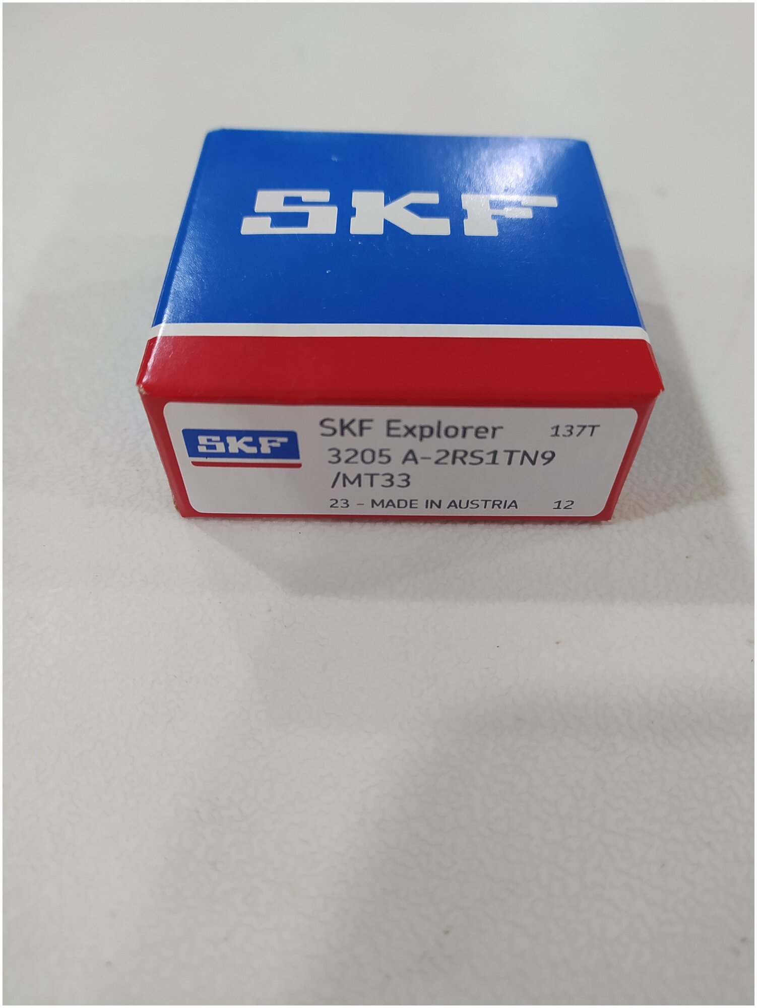 Подшипник 3205A-2RS1TN9 шариковый радиально-упорный SKF 25*52*20,6/0,180