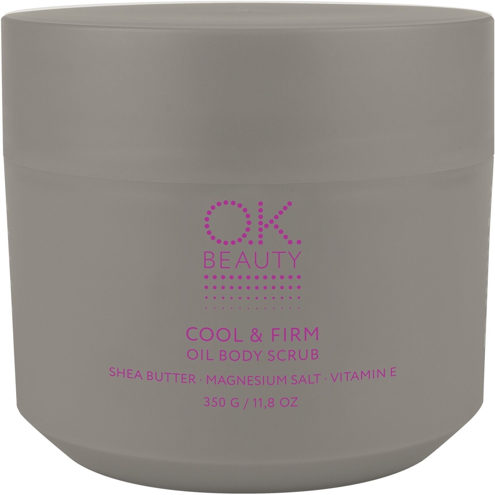 O.K.BEAUTY Cкраб для тела Beauty Firm & Cool cкульптурирующий с охлаждающим эффектом, 350 г