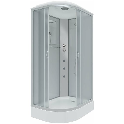 Душевая кабина Niagara NG-3312-14RG 120х80 см, с матовыми стеклами, правосторонняя