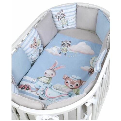 Бортики для детской кроватки