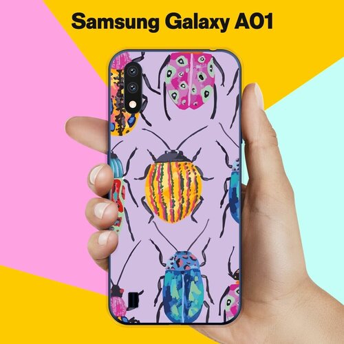Силиконовый чехол на Samsung Galaxy S20 Ultra Жуки / для Самсунг Галакси С20 Ультра матовый силиконовый чехол all you need is love розовый на samsung galaxy s20 ultra самсунг галакси s20 ультра