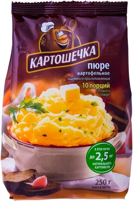 Пюре Картошечка картофельное 250г