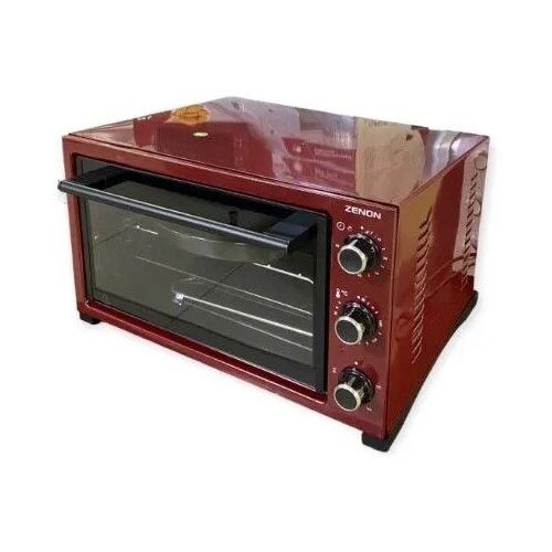 Мини-печь ZENON ZN-5375 бордовый конвекция 775000₽
