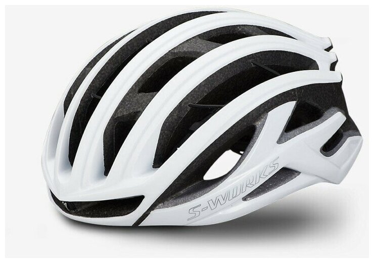 Шлем Specialized S-Works Prevail II Vent Angi Mips Matte Gloss White/Chrome, M