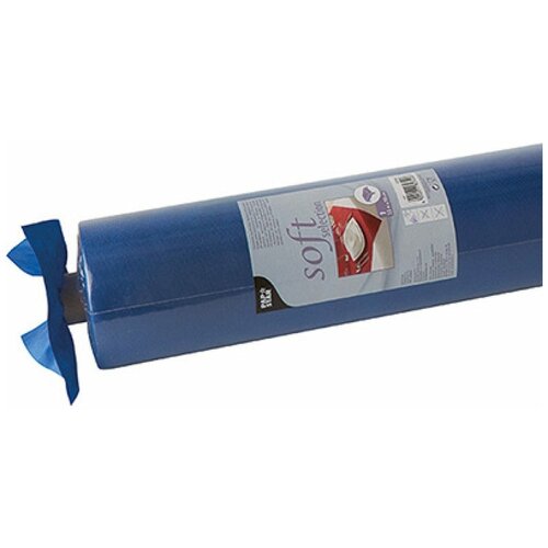 Скатерть нетканая Ш 1180 мм 25 м в рулоне синяя ''PAPSTAR''