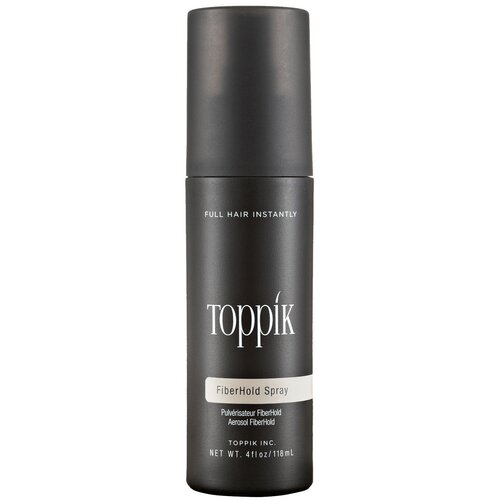 фото Toppik закрепляющий спрей для волос fiberhold spray, 118 г, 118 мл