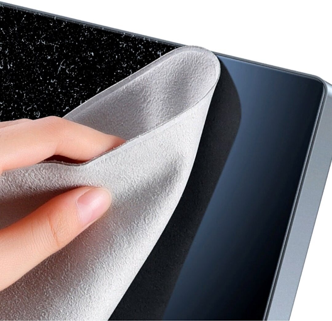 Чистящая салфетка Polishing Cloth для экрана Macbook и монитора компьютера, ноутбука, салфетка для гаджетов, телефона, телевизора