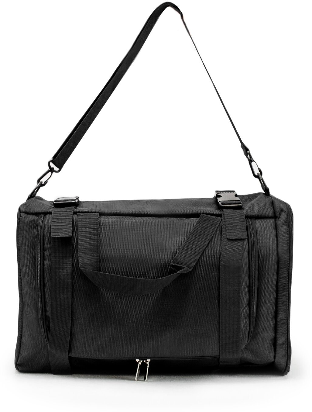 Рюкзак-спортивная сумка (22,5 л, черная) UrbanStorm трансформер большой размер для фитнеса, отдыха \ школьный для мальчиков, девочек - фотография № 10