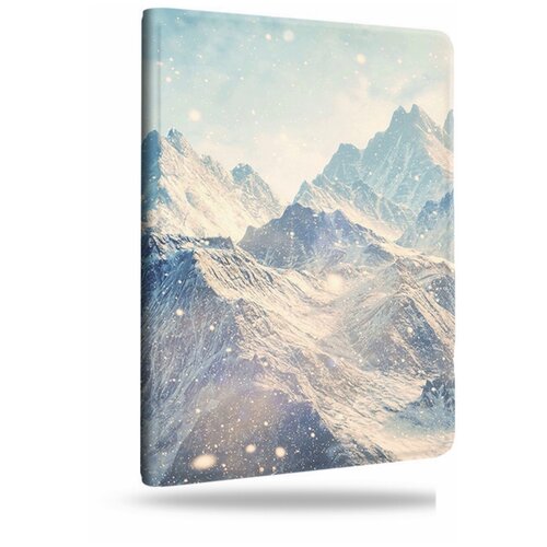 Чехол-подставка MyPads для планшета iPad Air 2 (A1566/ A1567) с рисунком тематика Снежные Горы красивый необычный женский детский