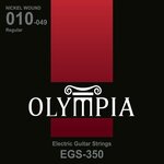 Olympia EGS350 струны для эл. гитары Nickel Wound (10-14-21w-28-38-49) - изображение