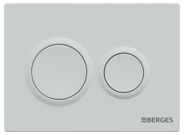 Кнопка BERGES для инсталляции NOVUM O4