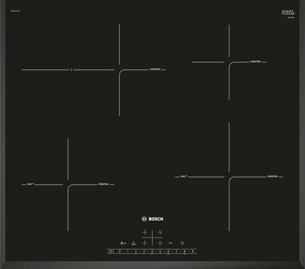 Варочная панель индукционная Bosch PIF651FC1E черный