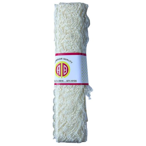 Кружевная тесьма шампань 35 мм