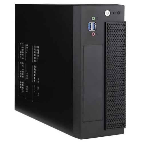 Корпус Inwin BP691BL IP-S300FF7-0 Black Mini-ITX 300W 6152349 для пк inwin блок питания inwin ip s300bn1 0 300w