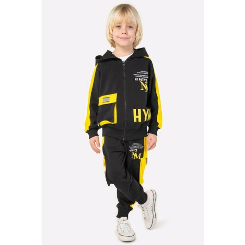 Комплект одежды BONITO KIDS, размер 98, желтый комплект одежды подснежник детский ползунки и кофта пояс на резинке манжеты размер 68 40 желтый