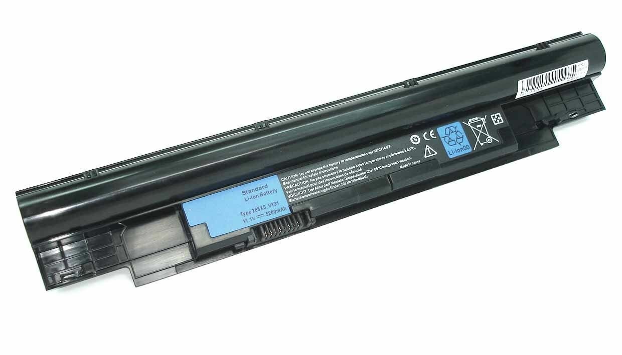 Аккумулятор для ноутбука Dell 268X5 JD41Y N2DN5 H2XW1 11.1V 5200mAh код mb016892