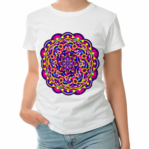 фото Футболка roly, размер s, белый