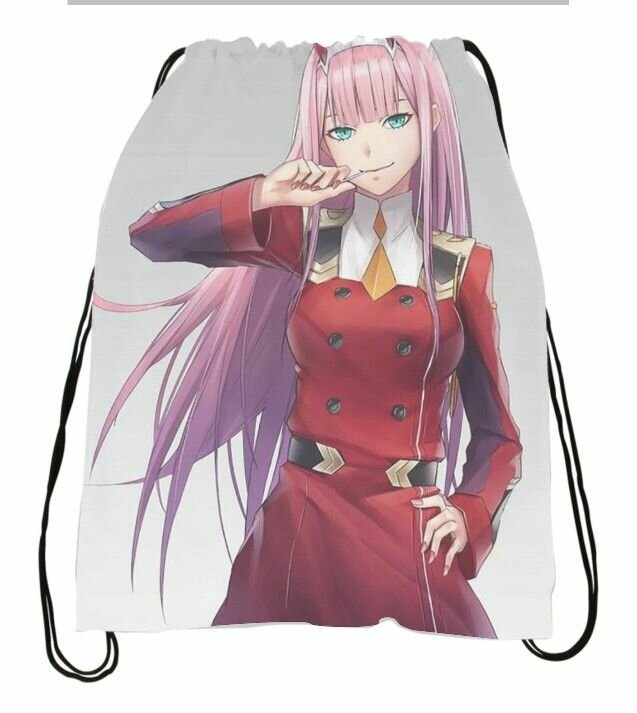 Сумка-мешок для обуви Любимый во Франксе, Darling in the Franxx №5