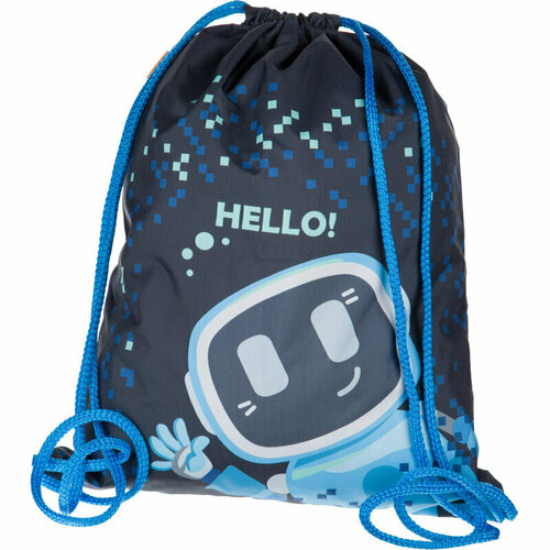 Мешок для обуви №1School Robot Hello, 330x420 мм, МО-20, 1716505