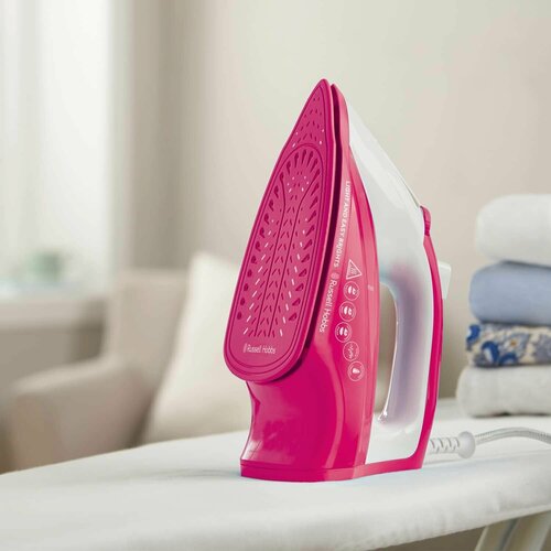 Паровой утюг Russell Hobbs 26480 Light and Easy Brights Steam Iron 2400 Вт 240 л розовый 1080000₽