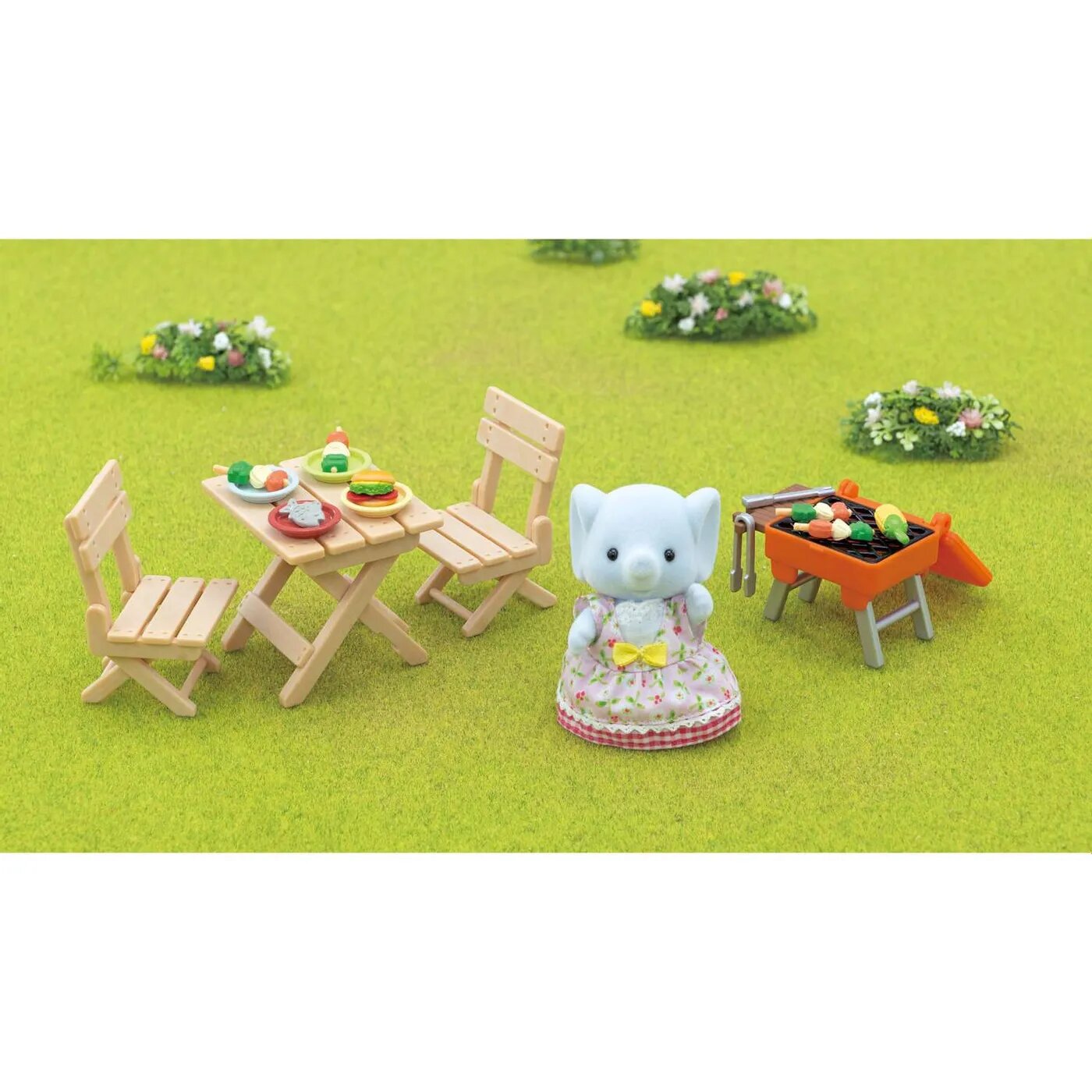 Игровой набор Sylvanian Families Пикник с барбекью для друзей 5640 - фото №14