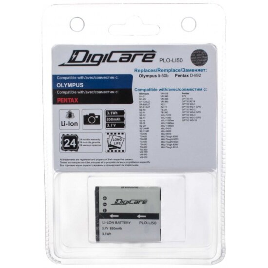 Аккумулятор Digicare - фото №1