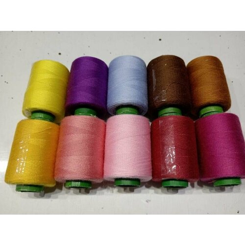 Нитки швейные набор 13, 10 цветов 40/2 300 ярдов janome набор приспособлений для распошивальных машин 796 401 106