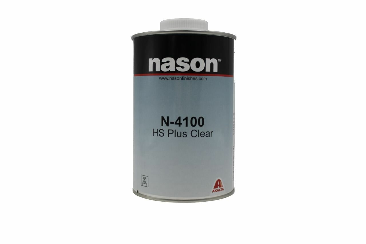 NASON лак N-4100 W1LT HS PLUS CLEAR 1 л + отвердитель N-5000 HARDENER.