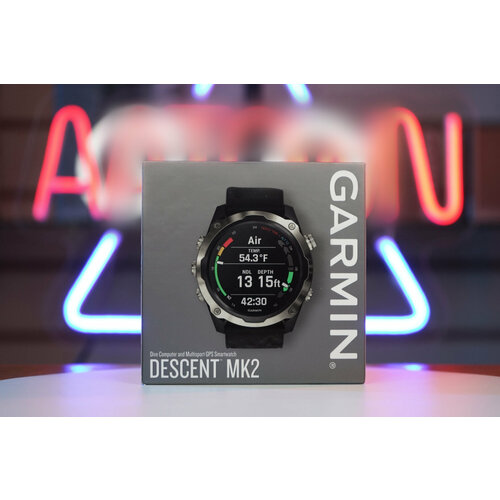 Garmin Descent Mk2 Stainless Steel with Black Band 10599900₽