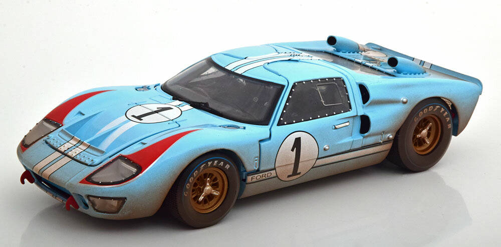 Ford GT40 mk ii no 1 the real winner 24H le mans 1966