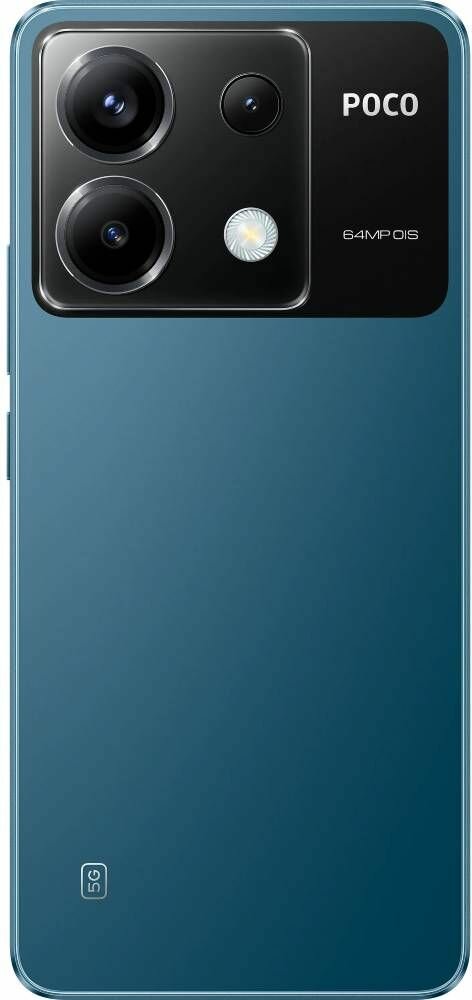Смартфон POCO X6 12/256Gb 5G Dual sim Blue — фото 1