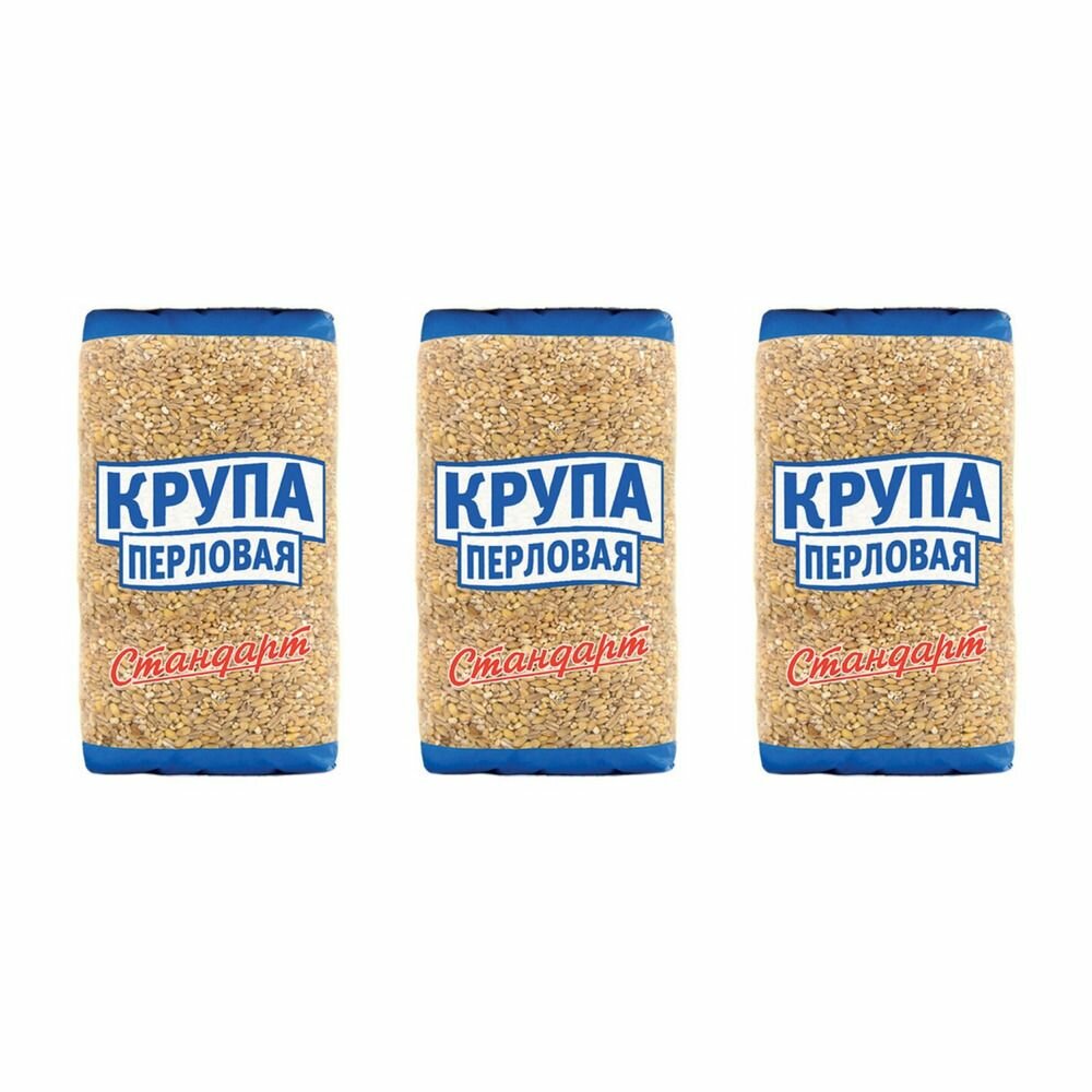 Метака Крупа Стандарт перловая 900 г, 3 уп