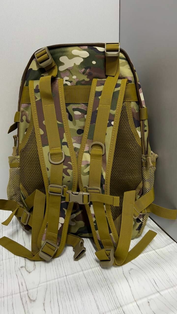 Универсальный тактический рюкзак 35л мультикам — фото 1