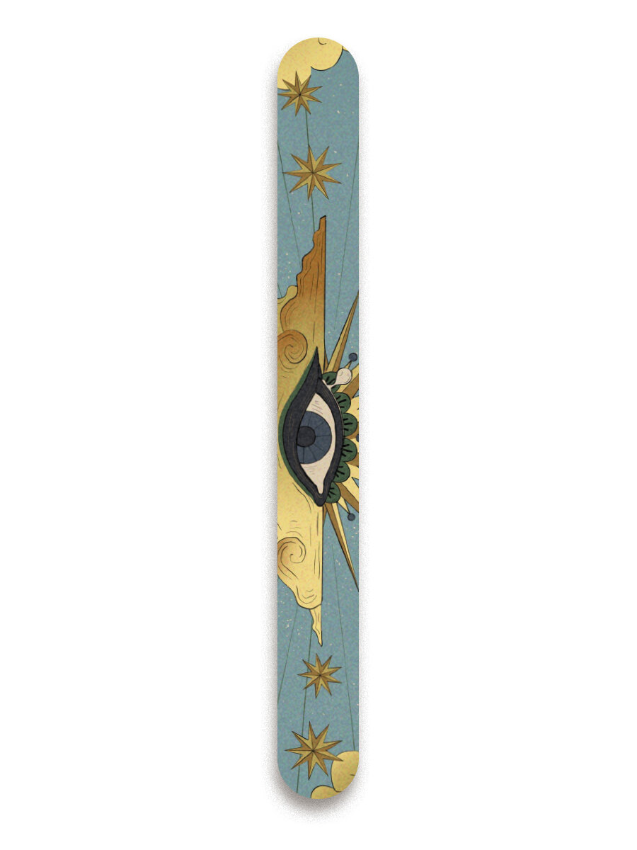 Изображение Solomeya Пилка для ногтей Таро 180/220 / Tarot Nail File, 1 шт.