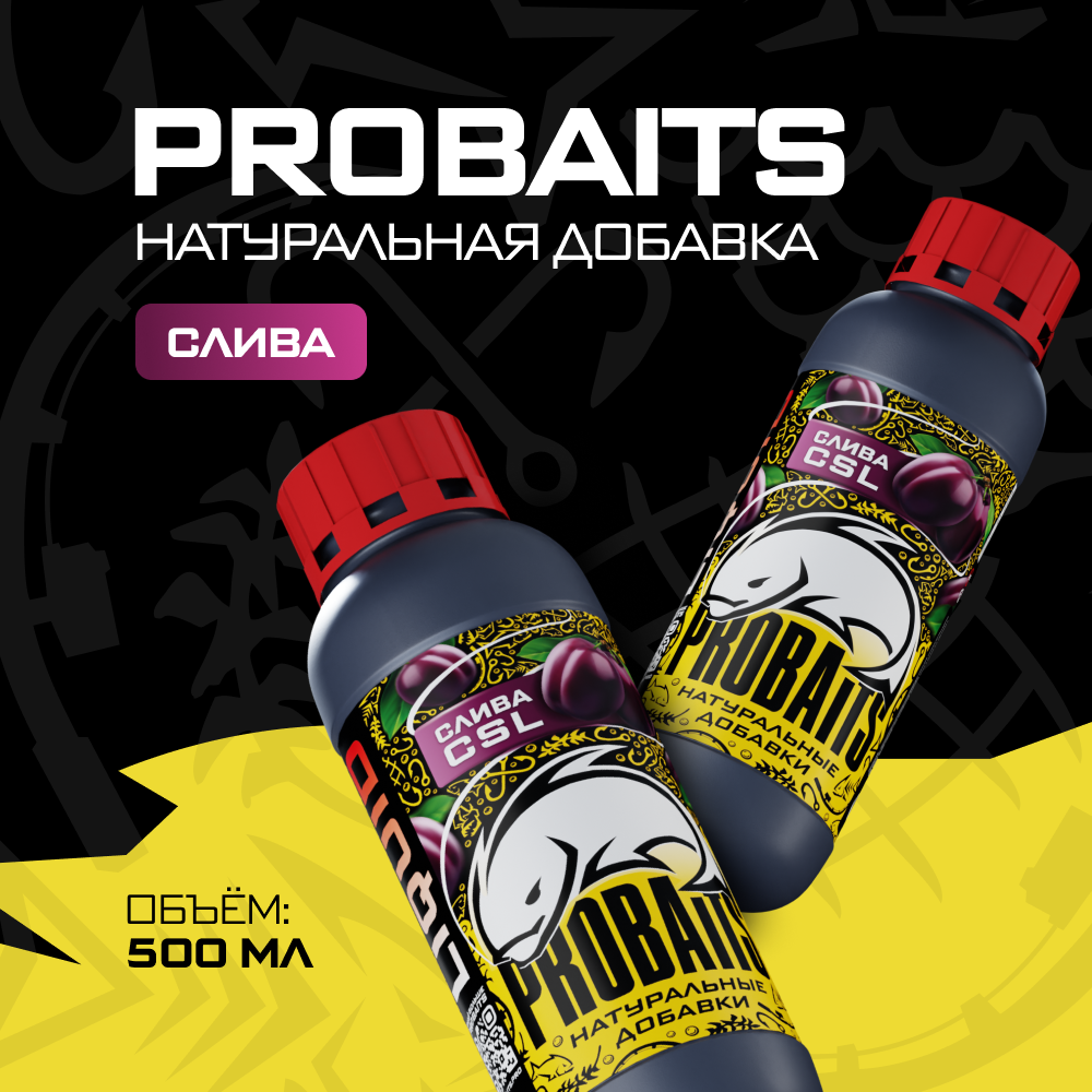 Кукурузный экстракт PROBAITS CSL со вкусом сливы, 500 мл