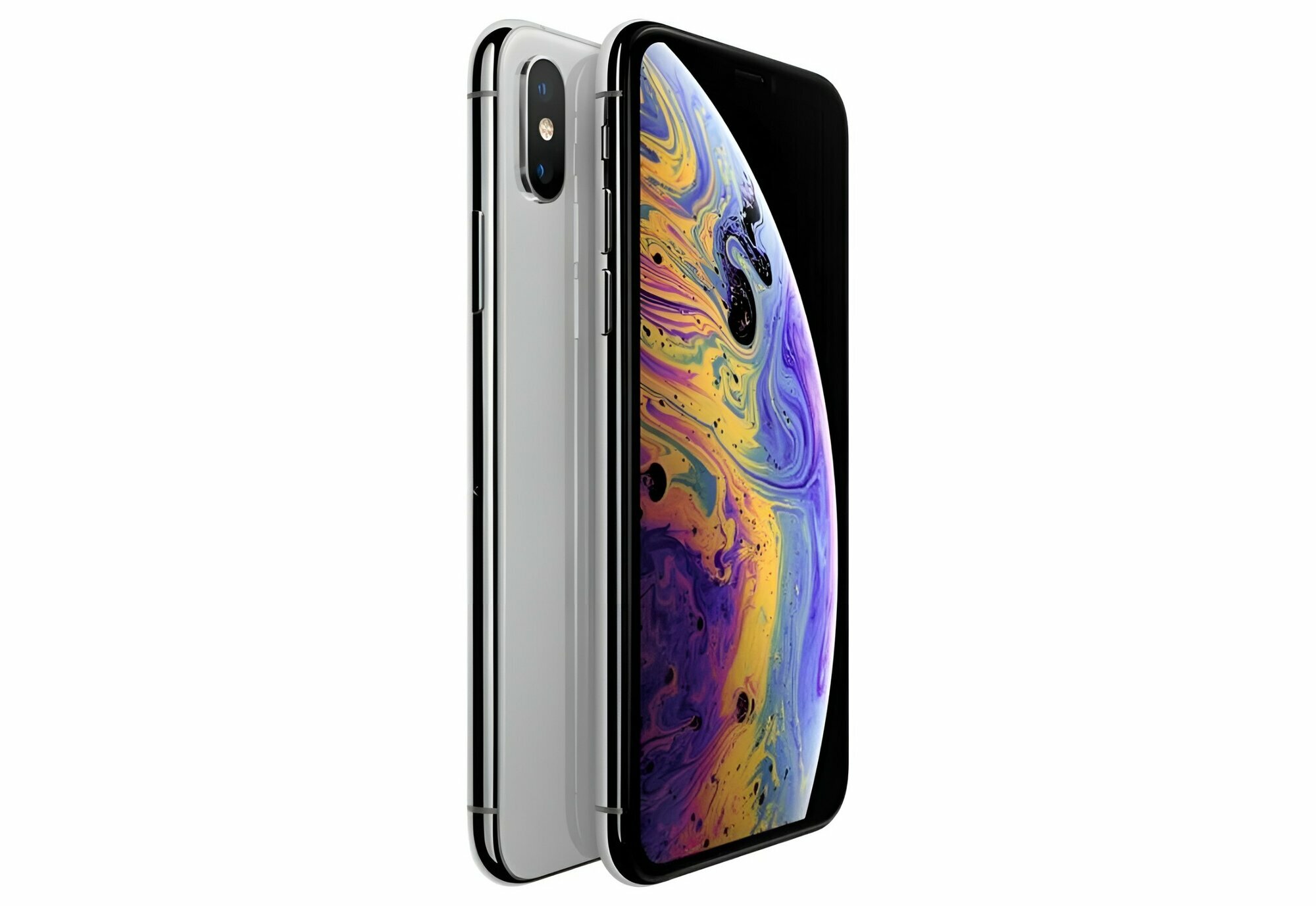 Смартфон Apple iPhone XS 256 ГБ белый Восстановленный — фото 1