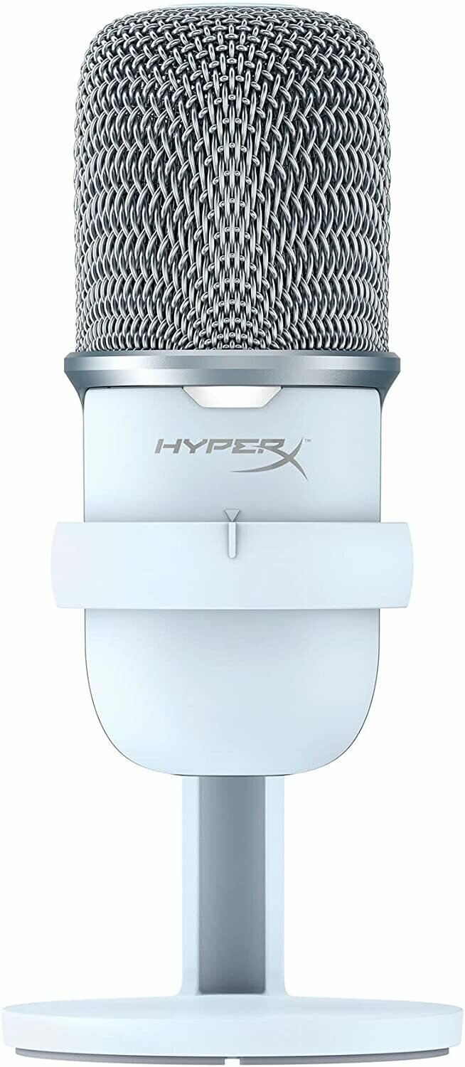 Микрофон HyperX SoloCast White (519T2AA), конденсаторный, белый