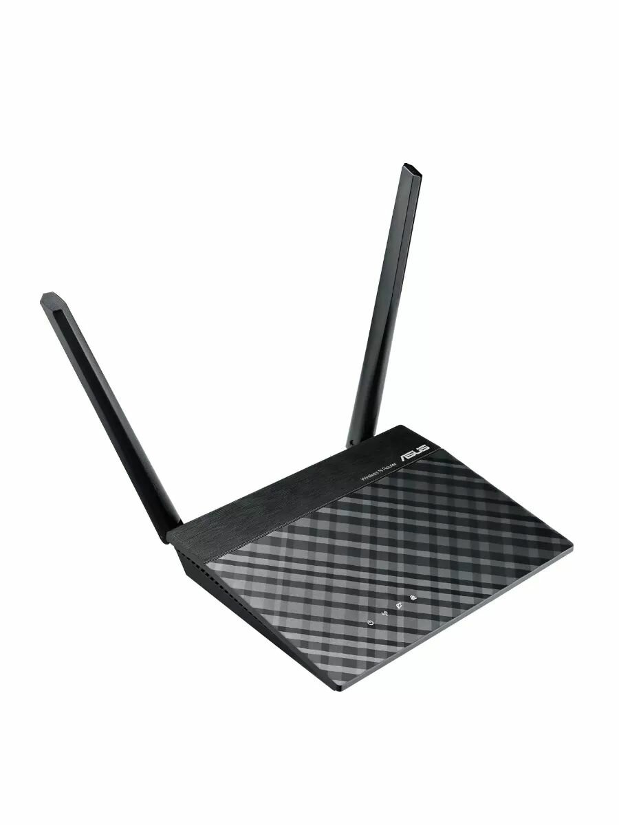 Маршрутизатор ASUS RT-N12E 802.11bgn, 300Мбит/с Wi-Fi, черный