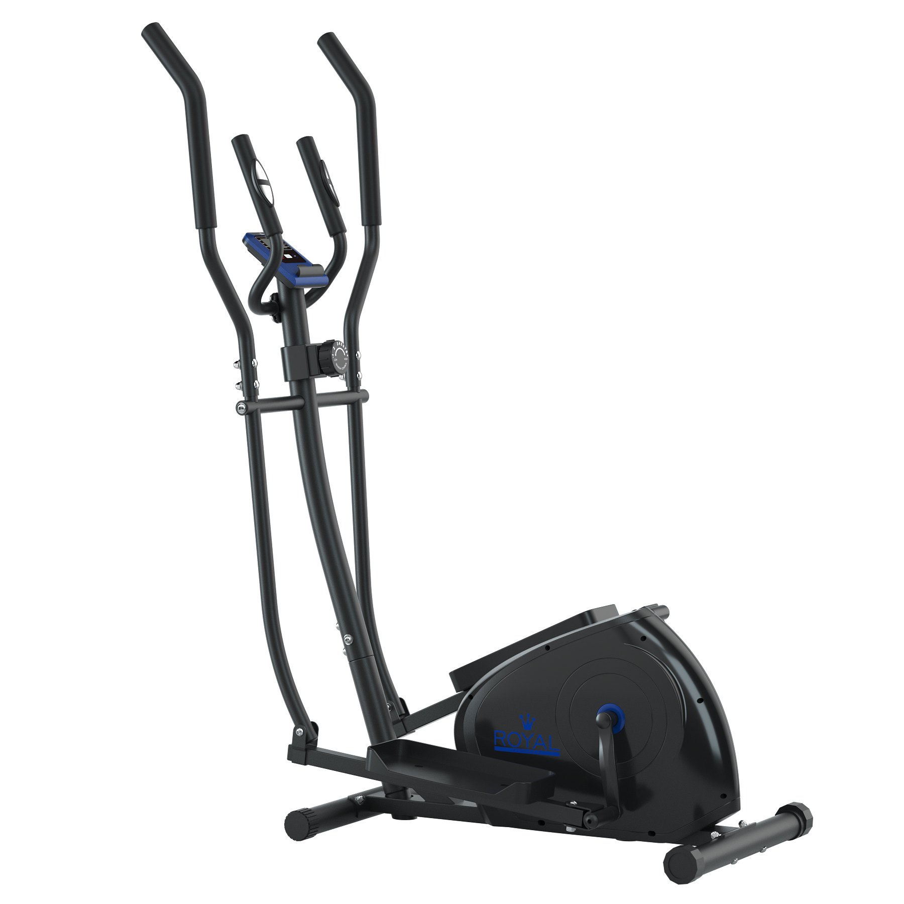 Эллиптический тренажер домашний Royal Fitness RFEL-53 с магнитной системой нагрузки