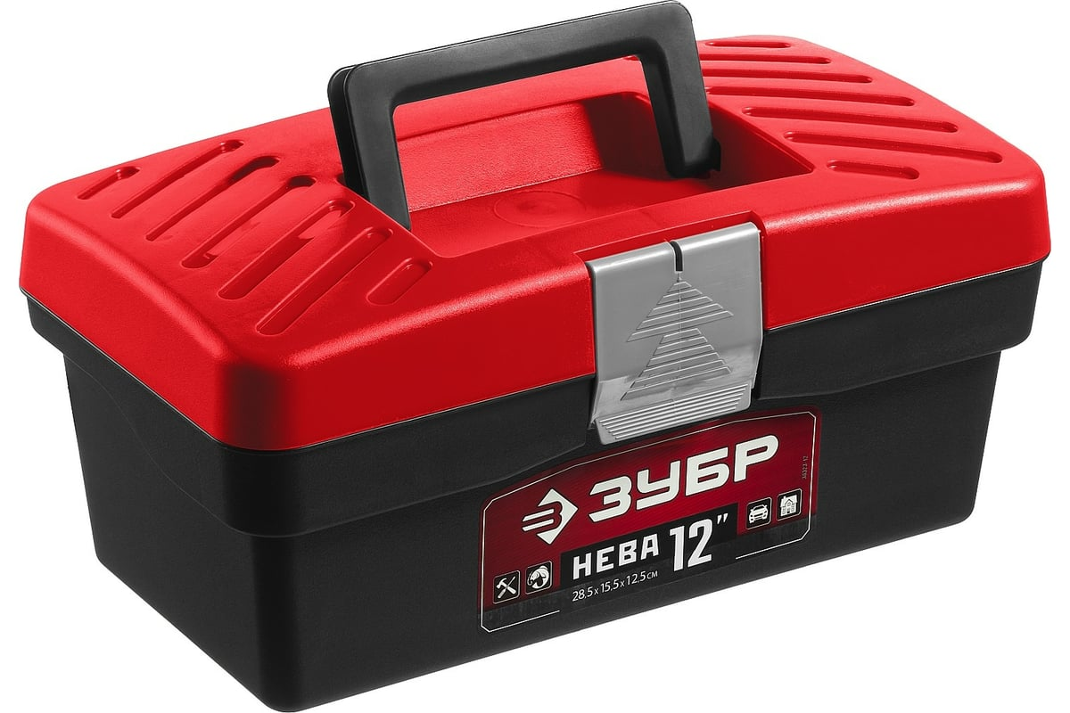 Ящик для инструмента ЗУБР НЕВА-12, пластиковый, 155х285х125 мм {38323-12} (1 шт)