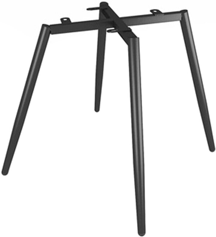 Стул для столовых EL_SHT-ST29/S95-1 пластик серый/черный муар