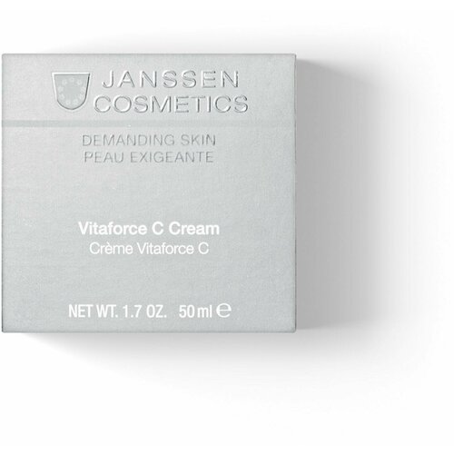 Janssen Cosmetics Регенерирующий крем Demanding Skin Vitaforce C Cream, 50 мл регенерирующий концентрат с витамином с janssen cosmetics vitaforce c skin complex 30 мл