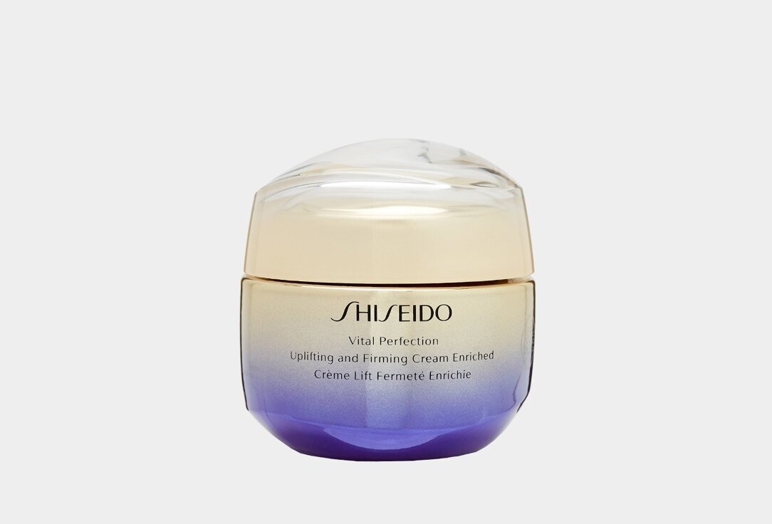 Питательный лифтинг-крем, повышающий упругость кожи Shiseido, VITAL PERFECTION UPLIFTING AND FIRMING CREAM ENRICHED 50мл