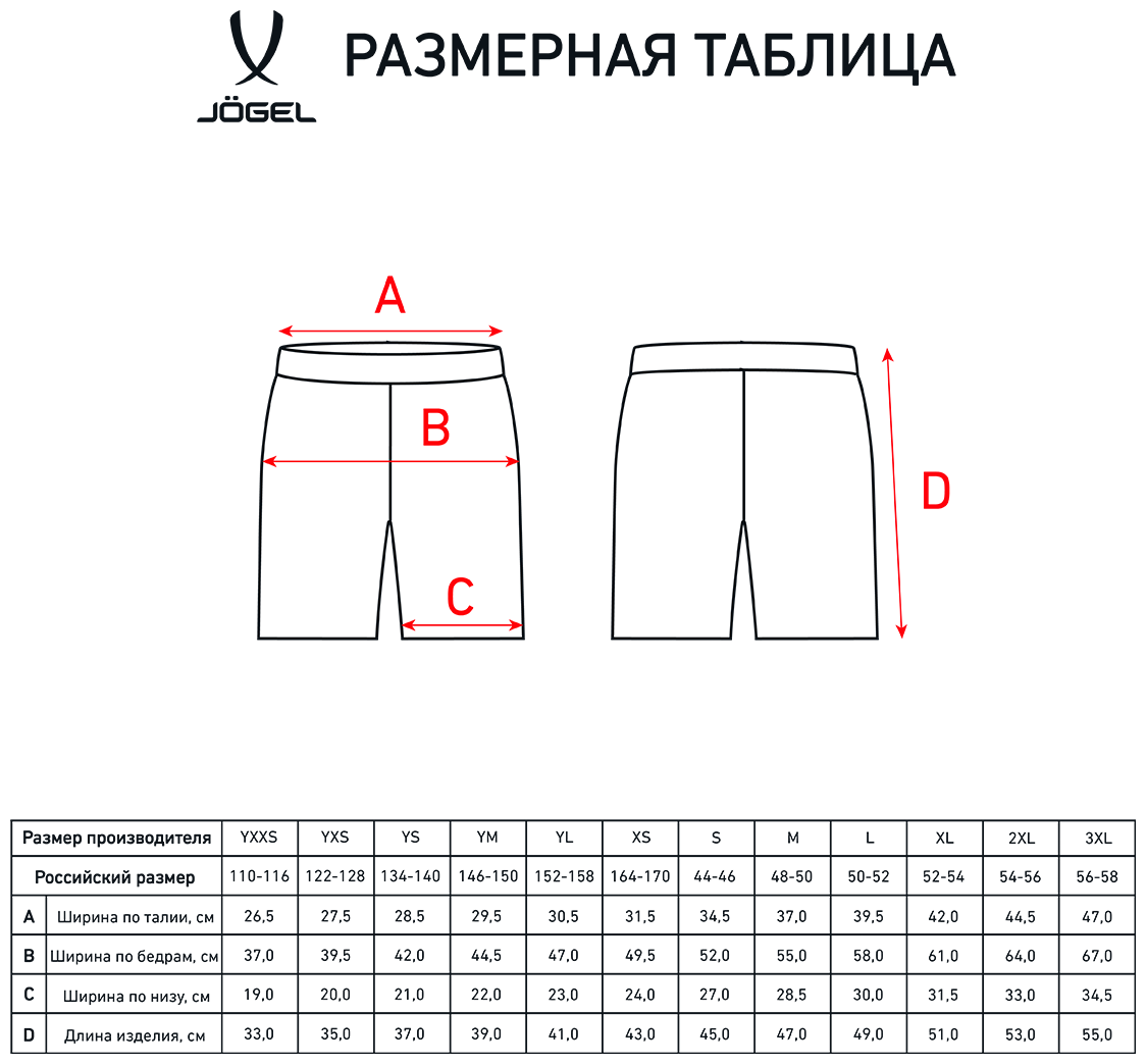 Шорты спортивные Jogel